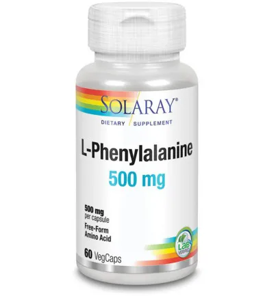 Solaray L-phenylalanine 500 Mg (60vc)