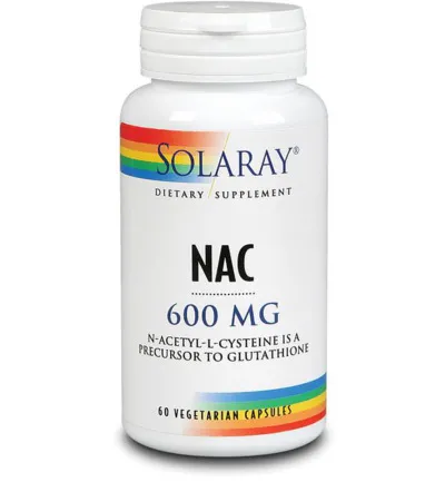 Solaray Nac N-acetyl L-cysteine 600 Mg (60vc)