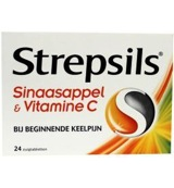 Strepsils Sinaasappel / Vitamine C (24zt)