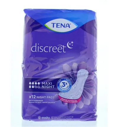 Tena Lady Discreet Maxi Night (12st)