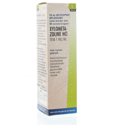 Teva Xylometazoline 1 Mg Spray (10ml)