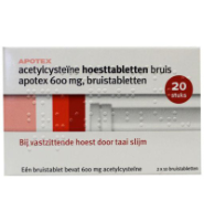 Apotex Acetyl Cysteine 600mgapotex Av (20brt)