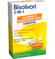 Bisolvon 2 In 1 Suikervrij Sachet 10 Ml (120g)