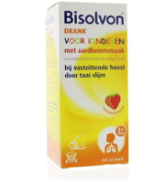 Bisolvon Drank Kind Aardbei (200ml)