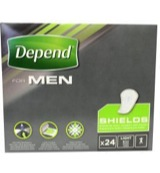 Depend Shields For Men (24st)