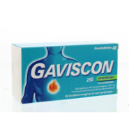 Gaviscon Pepermunt 250 (48kt)
