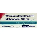 Healthypharm Mebendazol/wormkuur (6tb)