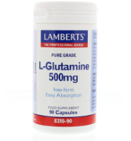 Lamberts L-glutamine 500mg (90vc)