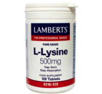 Lamberts L-lysine 500 Mg (120tb)