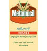 Metamucil Orange Suikervrij (30sach)