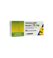 Sandoz Cetirizine 10 Mg (30tb)