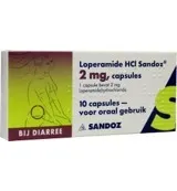 Sandoz Loperamide 2 Mg (10ca)