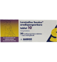 Sandoz Loratadine 10 Mg Orotaat (30tb)