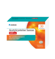 Sanias Acetylcysteine 600 Mg (30brt)