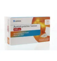 Sanias Acetylcysteine 600 Mg Sachets (30x3g)