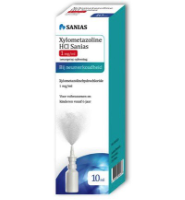 Sanias Xylometazoline Hci 1 Mg Spray (10ml)