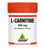 Snp L-carnitine 650 Mg Puur (60ca)