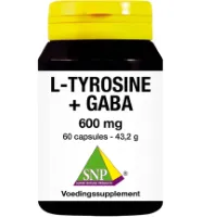 Snp L-tyrosine + Gaba 600 Mg Puur (60ca)
