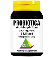Snp Probiotica Acidophilus Complex 3 Miljard (60ca)