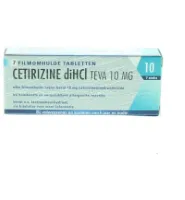 Teva Cetirizine Di Hci 10 Mg (7tb)