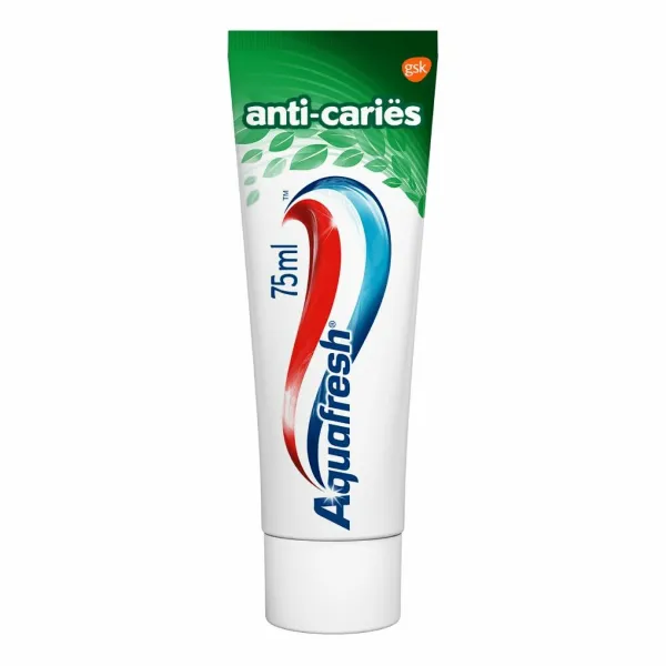12x Aquafresh Tandpasta Anti-Caries 75 ml