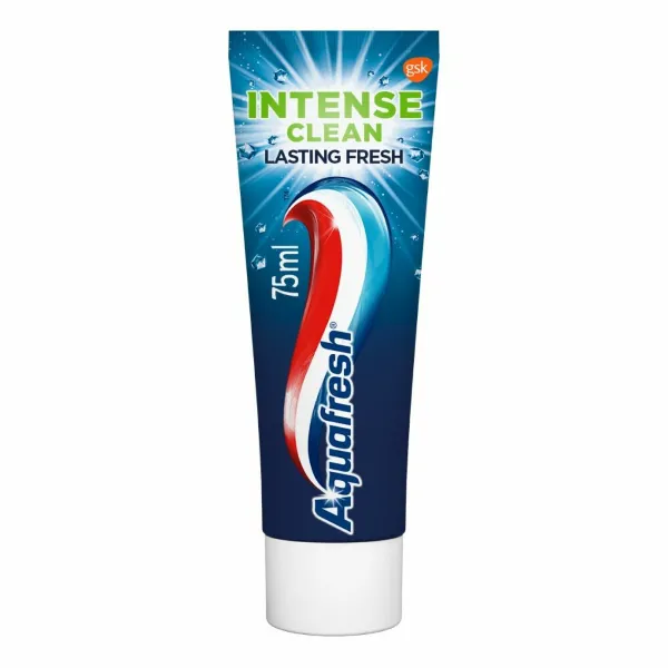 12x Aquafresh Tandpasta Intense Clean Lasting Fresh 75 ml