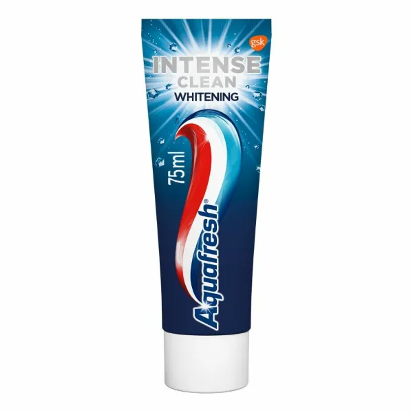12x Aquafresh Tandpasta Intense Clean Whitening 75 ml
