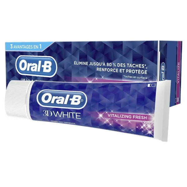 12x Oral-B Tandpasta 3DWhite Vitalize 75 ml