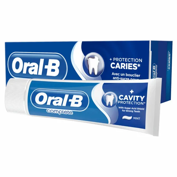 12x Oral-B Tandpasta Complete Gaatjes Bescherming 75 ml