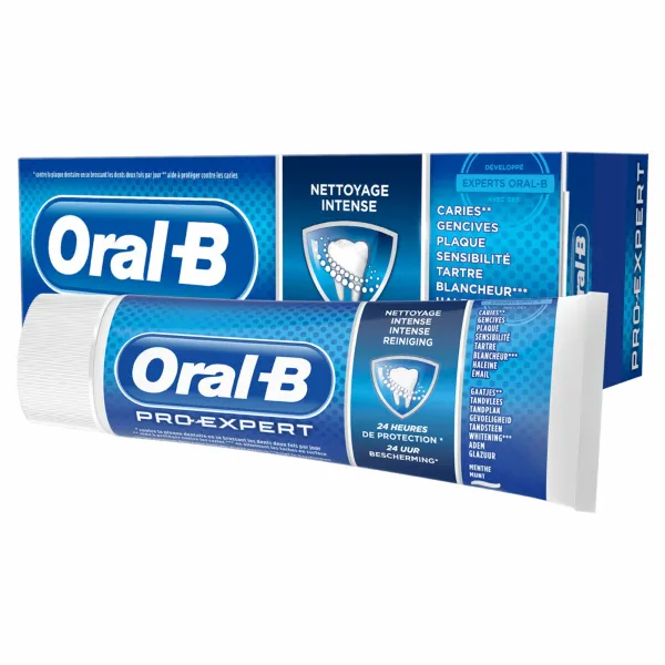 12x Oral-B Tandpasta Pro-Expert Intense Reiniging 75 ml