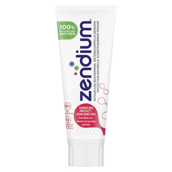 12x Zendium Tandpasta Tandvlees Protect 75 ml