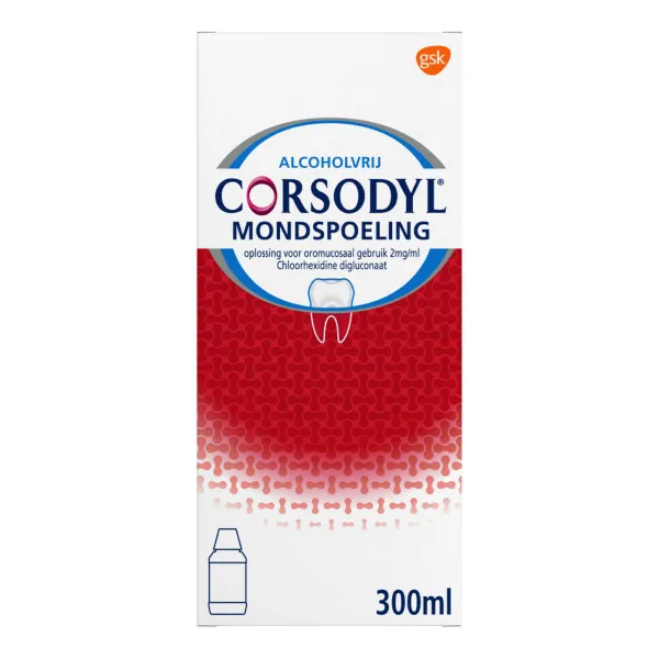2x Corsodyl Mondspoeling 300 ml
