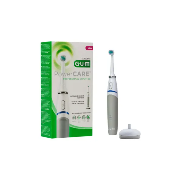 2x GUM Elektrische Tandenborstel PowerCare