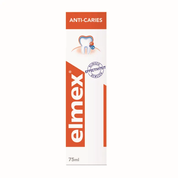 3x Elmex Anti-Cariës Tandpasta 75 ml