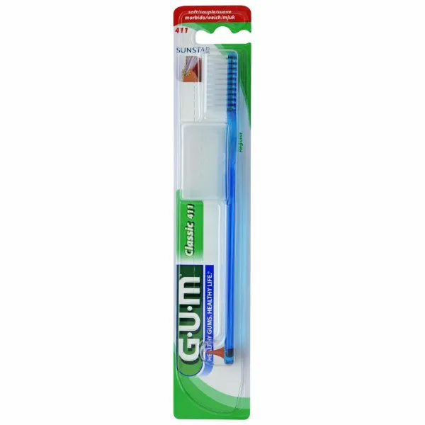 3x GUM Tandenborstel Classic Soft Grote Kop