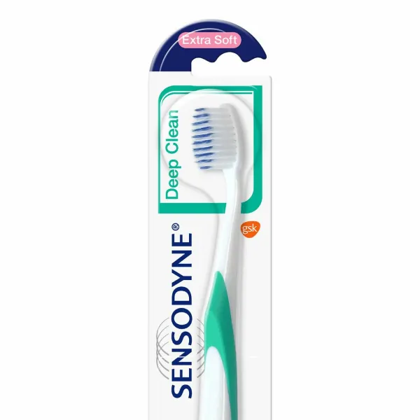 4x Sensodyne Tandenborstel Deep Clean Extra Soft
