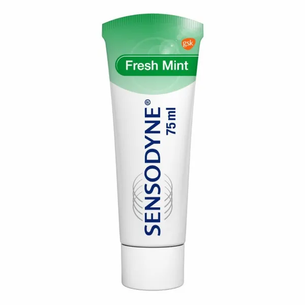 4x Sensodyne Tandpasta Fresh Mint 75 ml