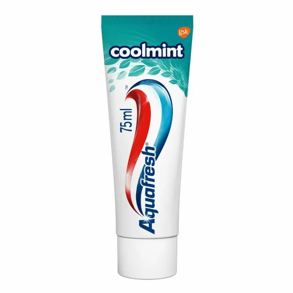 6x Aquafresh Tandpasta Cool Mint 75 ml