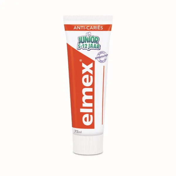 6x Elmex Junior (5-12 Jaar) Gel-Tandpasta 75 ml