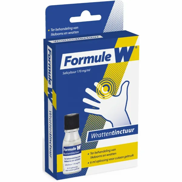 6x Formule W Wrattentinctuur 6 ml