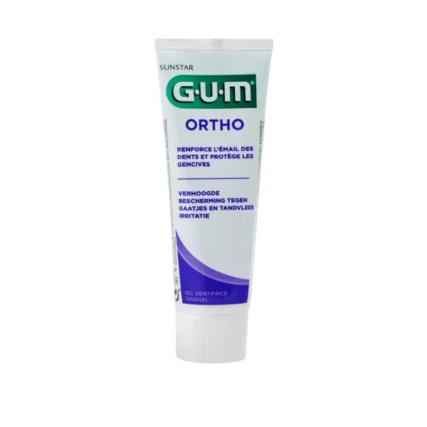 6x GUM Tandpasta Ortho 75 ml