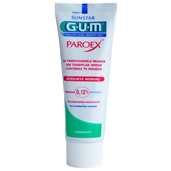 6x GUM Tandpasta Paroex 75 ml