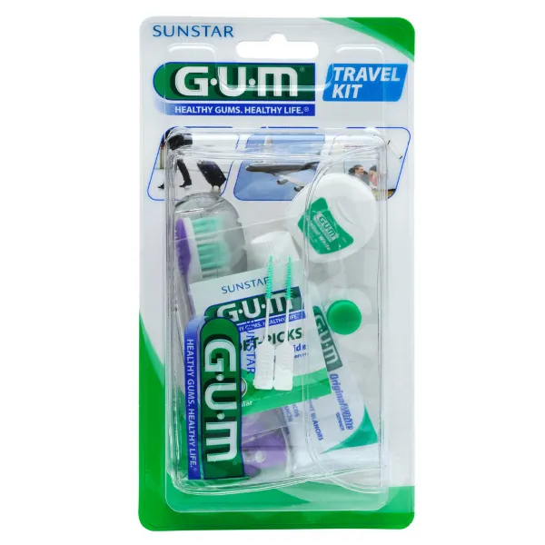 6x GUM Travel Kit