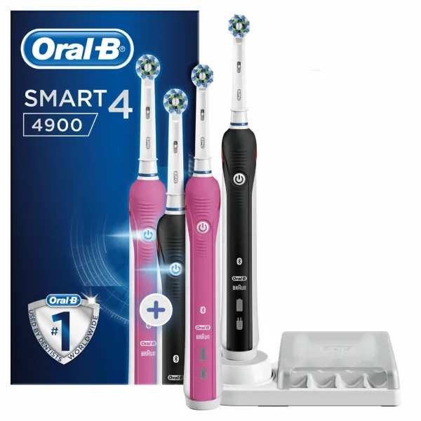 6x Oral-B Smart 4 4900N Elektrische Tandenborstel 2 stuks