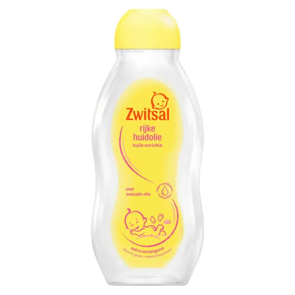 6x Zwitsal Huidolie Avocado 200 ml