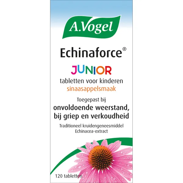 A.Vogel Echinaforce Junior Griep Sinaasappelsmaak 120 stuks
