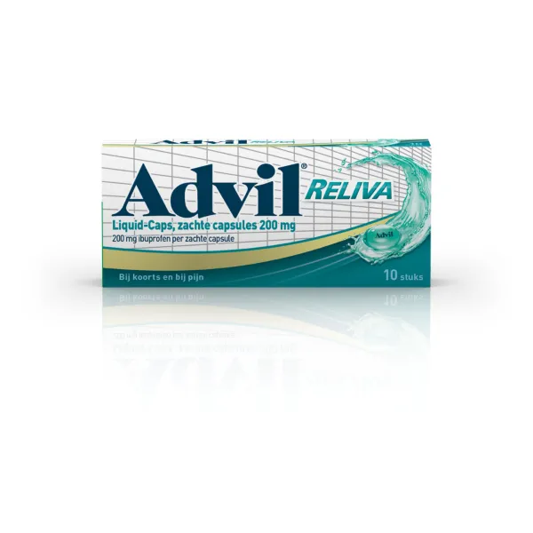 Advil Reliva Liquid-Caps 200 10 capsules
