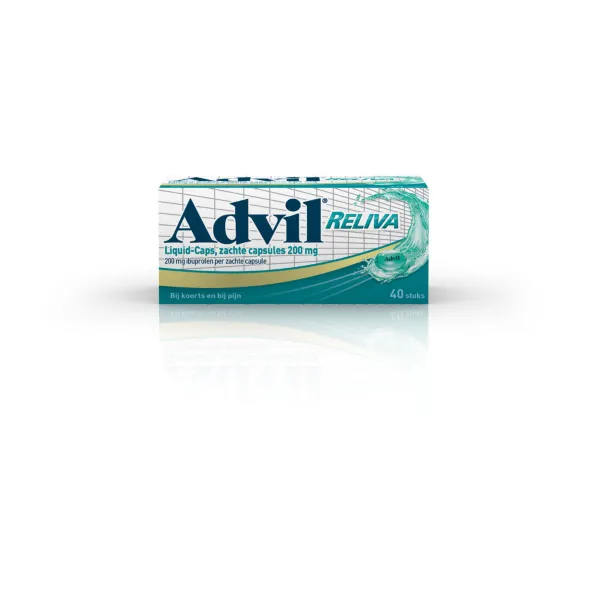 Advil Reliva Liquid-Caps 200 40 capsules