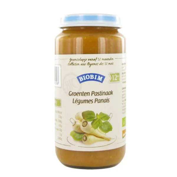 Biobim Maaltijd 12 mnd Groenten Pastinaak 250 g