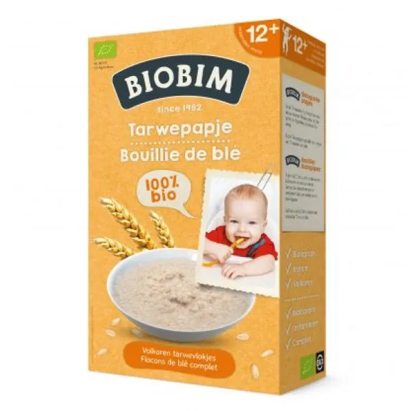 Biobim Papje 12 mnd Tarwe 250 g